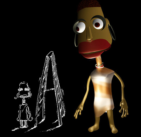 2D&3D character by Dolphin Yang 04/98